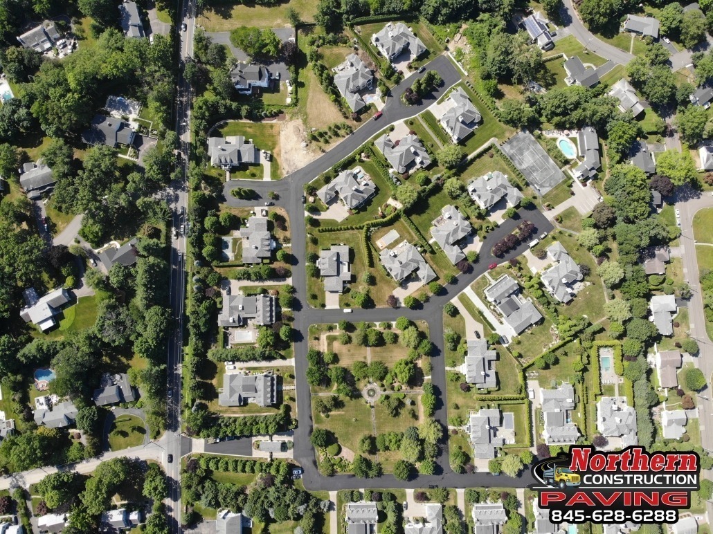 Recently Paved Cherry Boulevard, New Rorchelle, New York